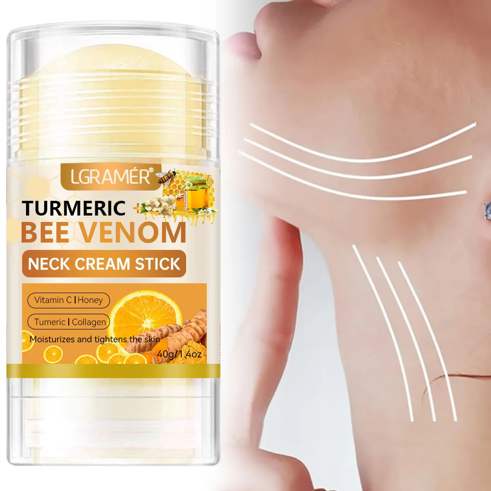 Seliste Beauty Turmeric Vitamin C Neck Cream Stick Face Cream Stick Anti-Aging